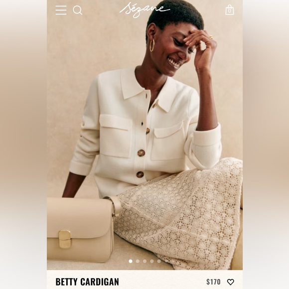 Sezane Betty cardigan - Picture 4 of 4